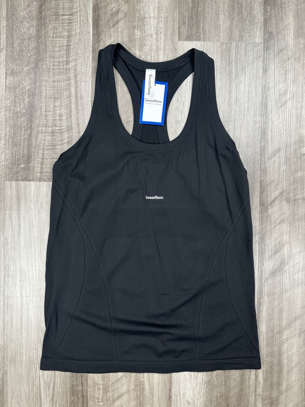 Sweetflexx Flex Seamless Racerback Performance Tank Top - Large